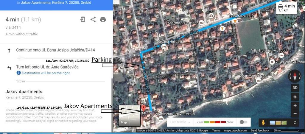 Apartmán Jakov Orebic